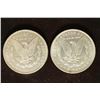 Image 2 : 1879-O & 1896 MORGAN SILVER DOLLARS