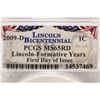 Image 3 : 2009-D FORMATIVE YEARS LINCOLN CENT PCGS MS65RD