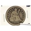 Image 1 : 1858 SEATED LIBERTY QUARTER