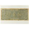 Image 2 : 1864 CONFEDERATE STATES OF AMERICA $10 CURRENCY