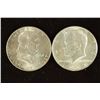 Image 1 : 1951-D FRANKLIN HALF DOLLAR & 1964 KENNEDY HALF