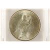 Image 2 : 1923 PEACE SILVER DOLLAR ICG MS65