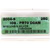 Image 3 : 2004-S SILVER WISCONSIN QUARTER ICG PR70 DCAM