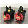 Image 2 : (2) FANUC A06B-0235-B605 AC SERVO MOTOR