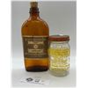Image 1 : Hunter Henderson Turpentine paper label bottle Vancouver vintage   bars leaks jar