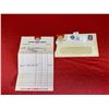 Image 1 : Vintage Esso Matsqui Motor service envelope   reciept