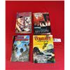 Image 1 : Lot of 4 hardcover Novel books Military