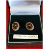 Image 2 : Nice pair of heather jems scottish sterling silver earings