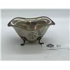 Image 1 : Very nice sterling silver bowl with paw feet