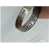 Image 3 : Birks sterling silver ring greek key design