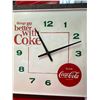 Image 2 : Vintage Working Coca Cola Wall Clock