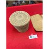 Image 2 : Very nice First Nations basket? Plus book cover 1930's