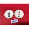 Image 1 : Pair of miniture hummel plates