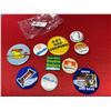 Image 1 : Lot of Oil Company Badges Shell Esso etc