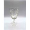 Image 3 : Four Tall Cut Crystal Wine Goblets 1950's never used eatons