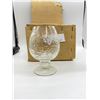 Image 2 : Four 8oz Cut Crystal Brandy Glasses Never Used eatons