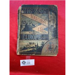 1881 Zig Zag Journeys in Europe