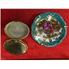 Image 2 : Vintage miniture Limoges France plate and pill box