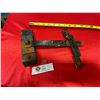 Image 2 : Antique Wood and Iron handmade hasp lock