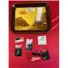 Image 1 : Coca Cola 60th Anniversary tray plus Coca Cola fridge Magnets