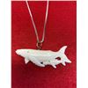 Image 2 : Sterling Silver Chain Humpback Whale Pendant