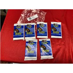 6 Unopened packages of pro set 1990 NHL hockey cards