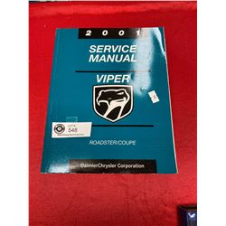 2001 Service Manual For Viper