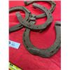 Image 2 : 4 Vintage antique horse shoes