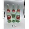 Image 1 : 3 Vintage Dr Pepper pop bottles