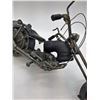 Image 2 : Cool Motorcycle Metal Art Sculpture