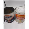 Image 2 : Lot of 2 Vintage 1 Gallon Antifreeze Cans, Gulf and Pioneer