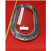Image 2 : Oval Stainless Steel Ships Porthole 17" X 11" Heavy