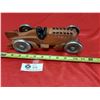 Image 1 : Original Vintage Hubley Open Wheel Cart Iron Racecar