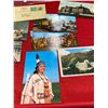 Image 2 : Nice Lot of 13 Vintage Postcards Indians Banff