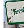 Image 2 : Fresh Up with 7up Sign 1956 Canadian 53" x 17"