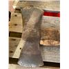 Image 2 : Very Early 3lb Unmarked Hand Forged Swamper Double Bit Original Overal Clean.Forging Marks and Hard 