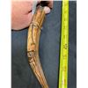 Image 3 : Nice Hand Carved face handle knife