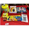 Image 1 : Spongebob Cookie Jar and Plush toy plus EZ Tracker and Easy 3 Magic set