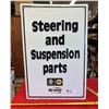 Image 2 : Tin Napa Steering and suspension parts sign 14" x 24"