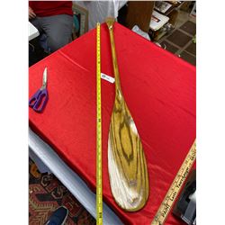 36" Long Vintage Wooden Paddle