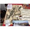 Image 2 : Vintage Gun Logging Ephemera Lot gun book logging news paper etc