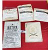 Image 1 : Vintage gun ephemera lot
