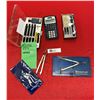 Image 1 : Vintage Compasses Caligraphy pens Calculators etc