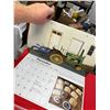 Image 3 : Lot of 3 Older Calenders John Deer and Old Milwaukee