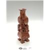 Image 1 : A nice Carved Chinese Soap Stone Vase as Found 7" Tall