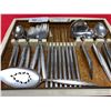 Image 2 : Vintage Mid century Modern Community stainless Cuttlery set in original tray