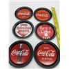 Image 2 : 6 Coca-Cola Drink Coasters