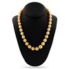 10 - 14mm Golden South Sea Pearl 14K Yellow Gold Necklace