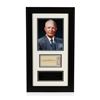 Dwight D. Eisenhower Signed Cut Display PSA Certified
