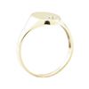 Image 4 : 0.01 ctw Diamond Signet Ring - 10KT Yellow Gold